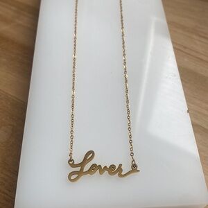 Gold Lover necklace